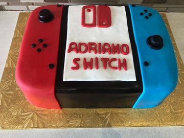 nintendo switch fondant Cake