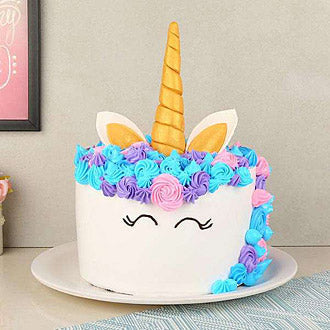 Delectable Unicorn Cake