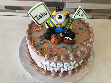 minion chocolate CAKE