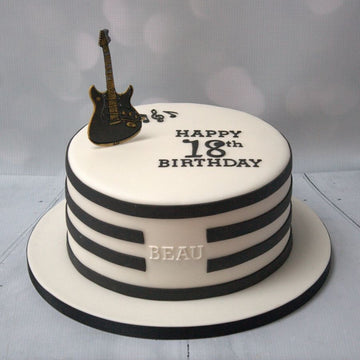 Violin Lover Theme Cake