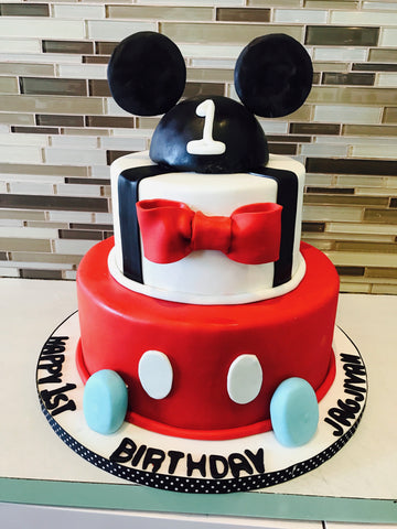 Jag Mickey Tiered Cake