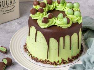 The Mint Aero Chocolate Cake