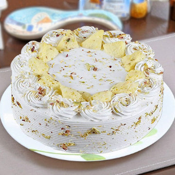 Alluring Round Rasmalai Cake