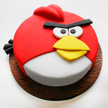 Angry Bird Cutiee Theme Cake