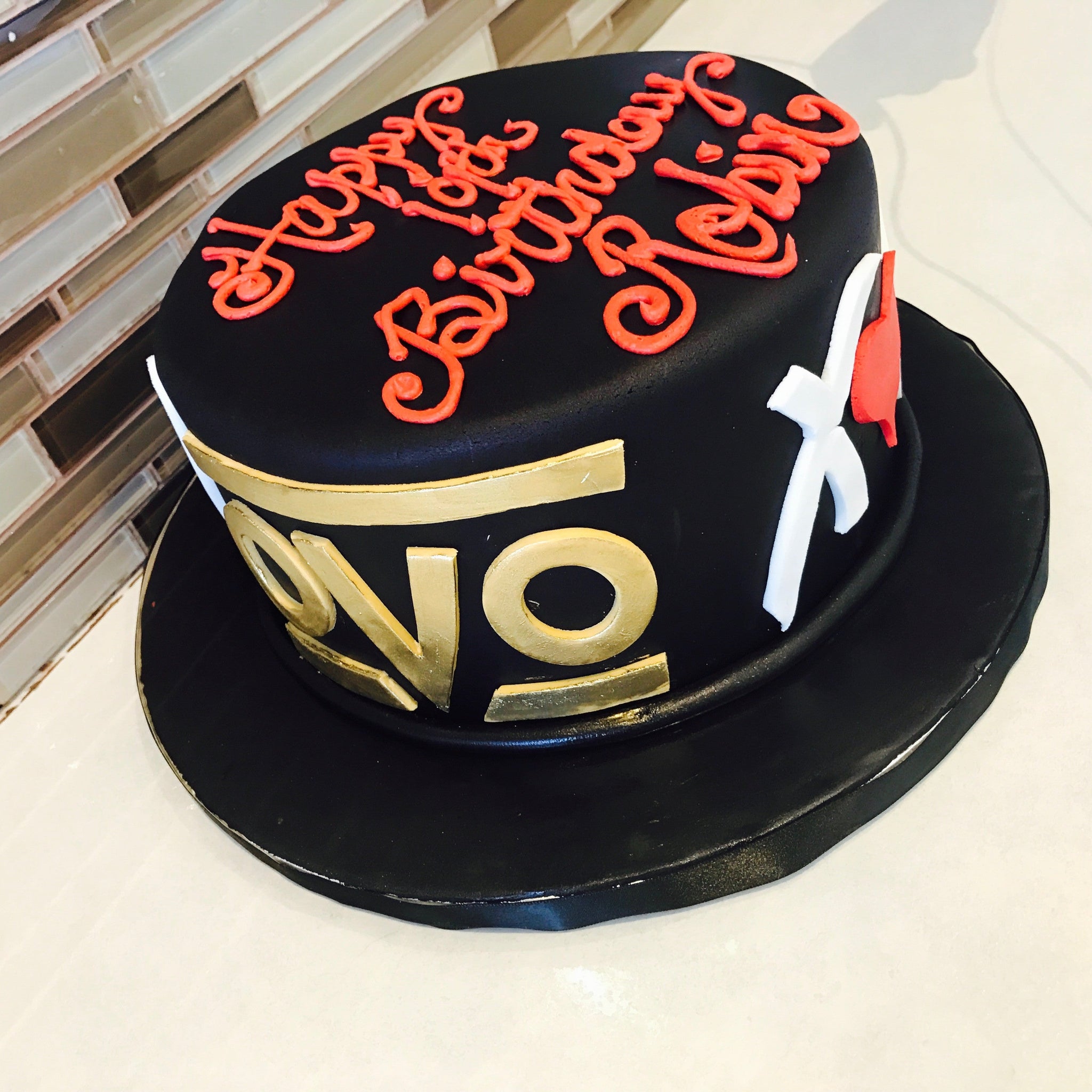Robin Birthday Cake