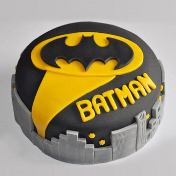 Attractive Attitude Of Batman Theme Cake