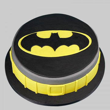 Simple Batman Theme Cake