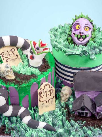 Beetlejuice Cakescape Cake