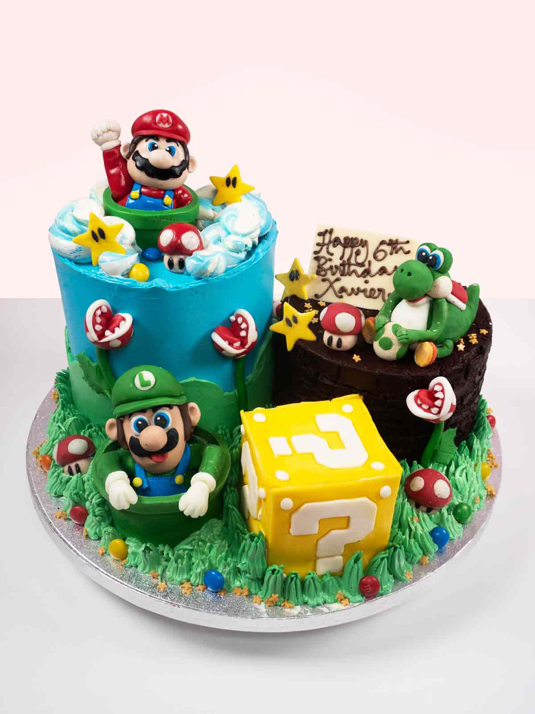 Super Mario Cakescape Cake