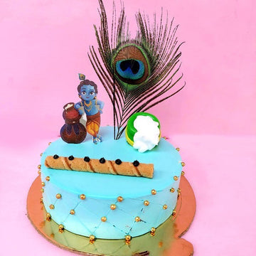 Designer Janmashtami Cake