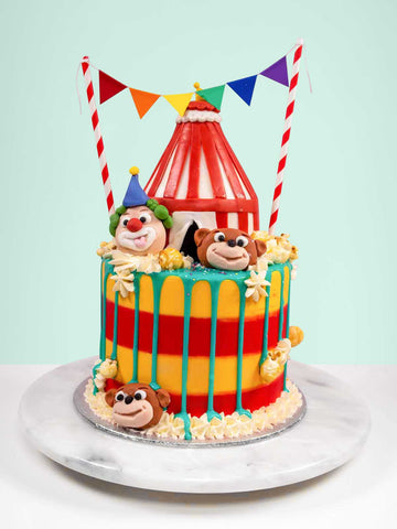 Circus Clown Cake