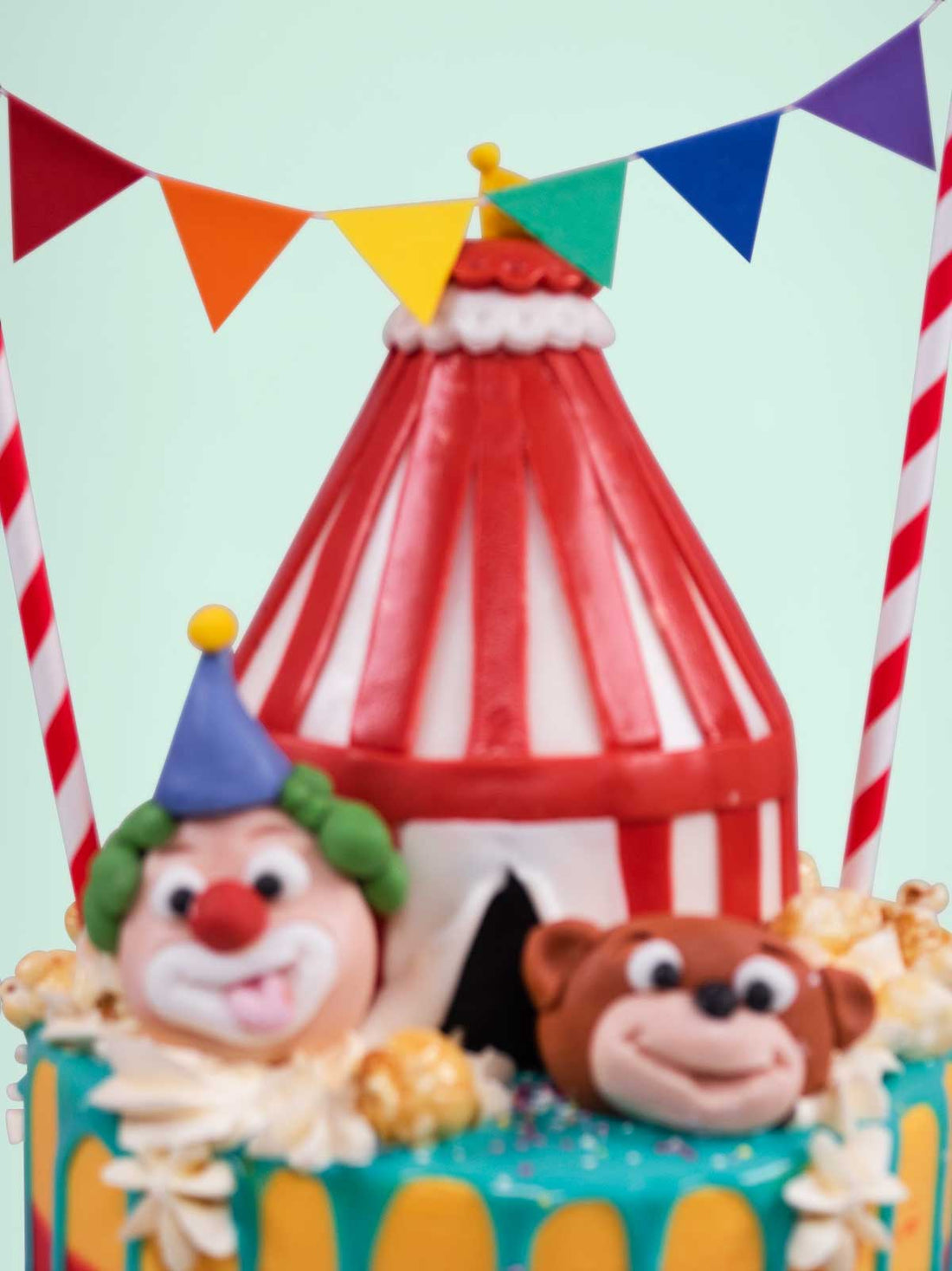 Circus Clown Cake