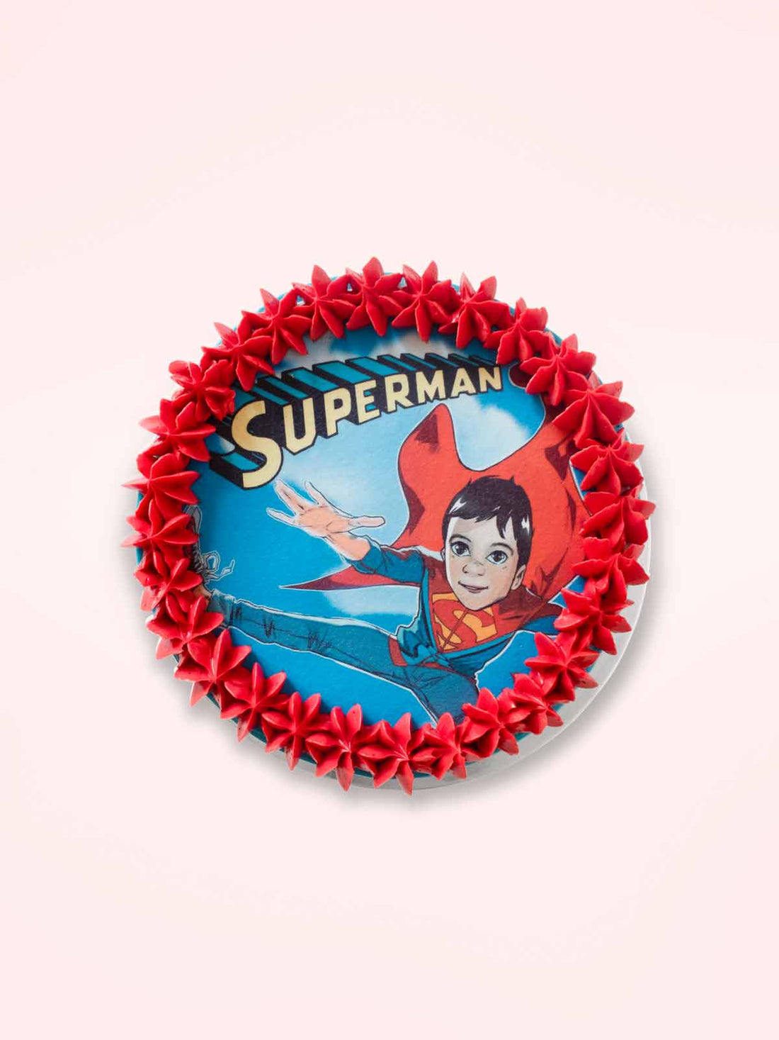 Custom Superman Caricature Cake