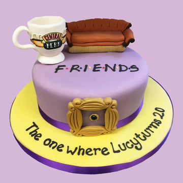 Cute Friendship Day Cake