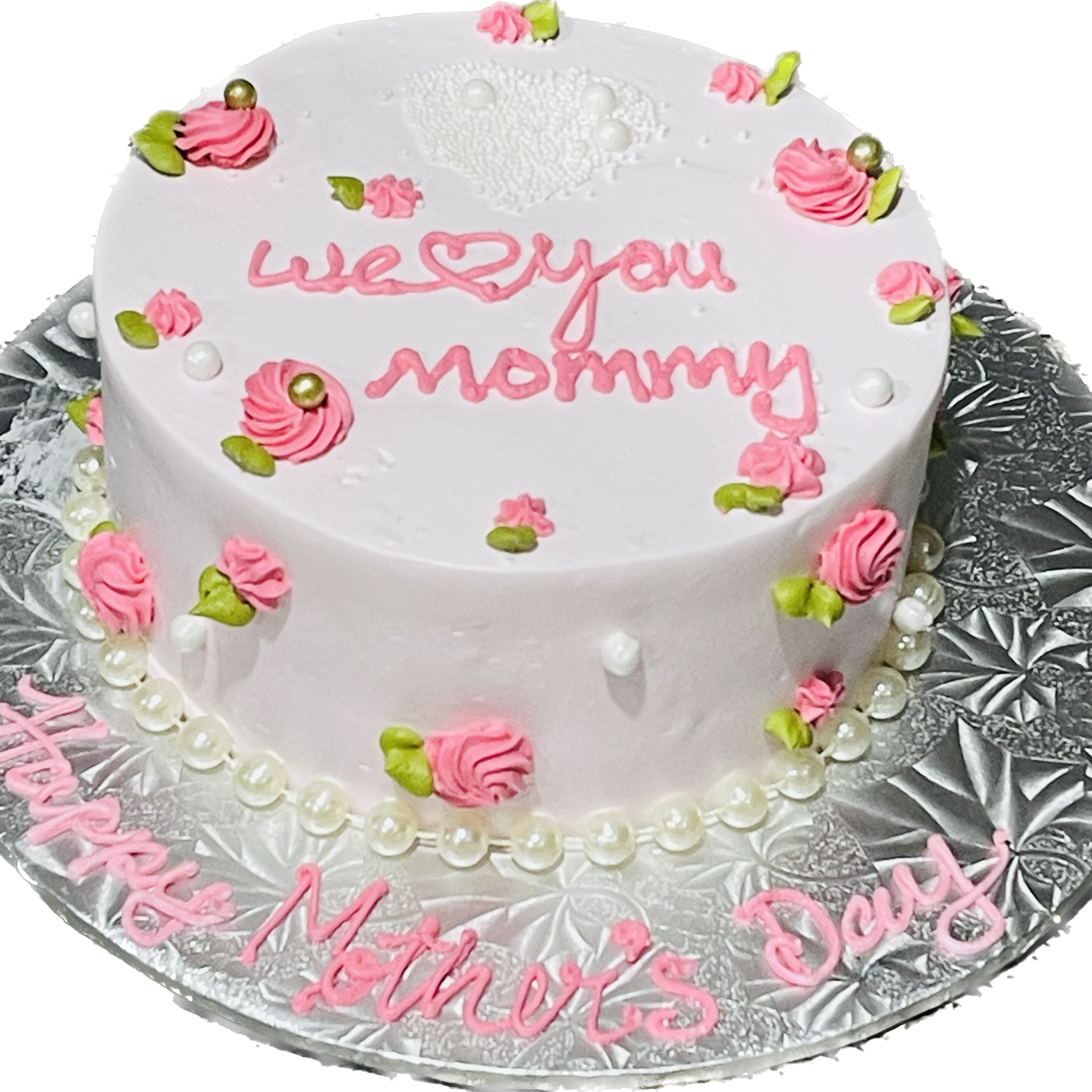 PINK MOMMY BIRTHDAY CAKE