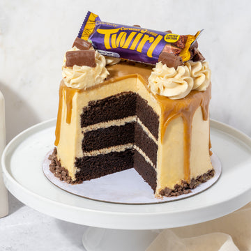 The Twirl Caramel Cake