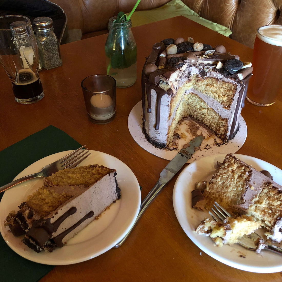 Deliciously Stella Heart Cake