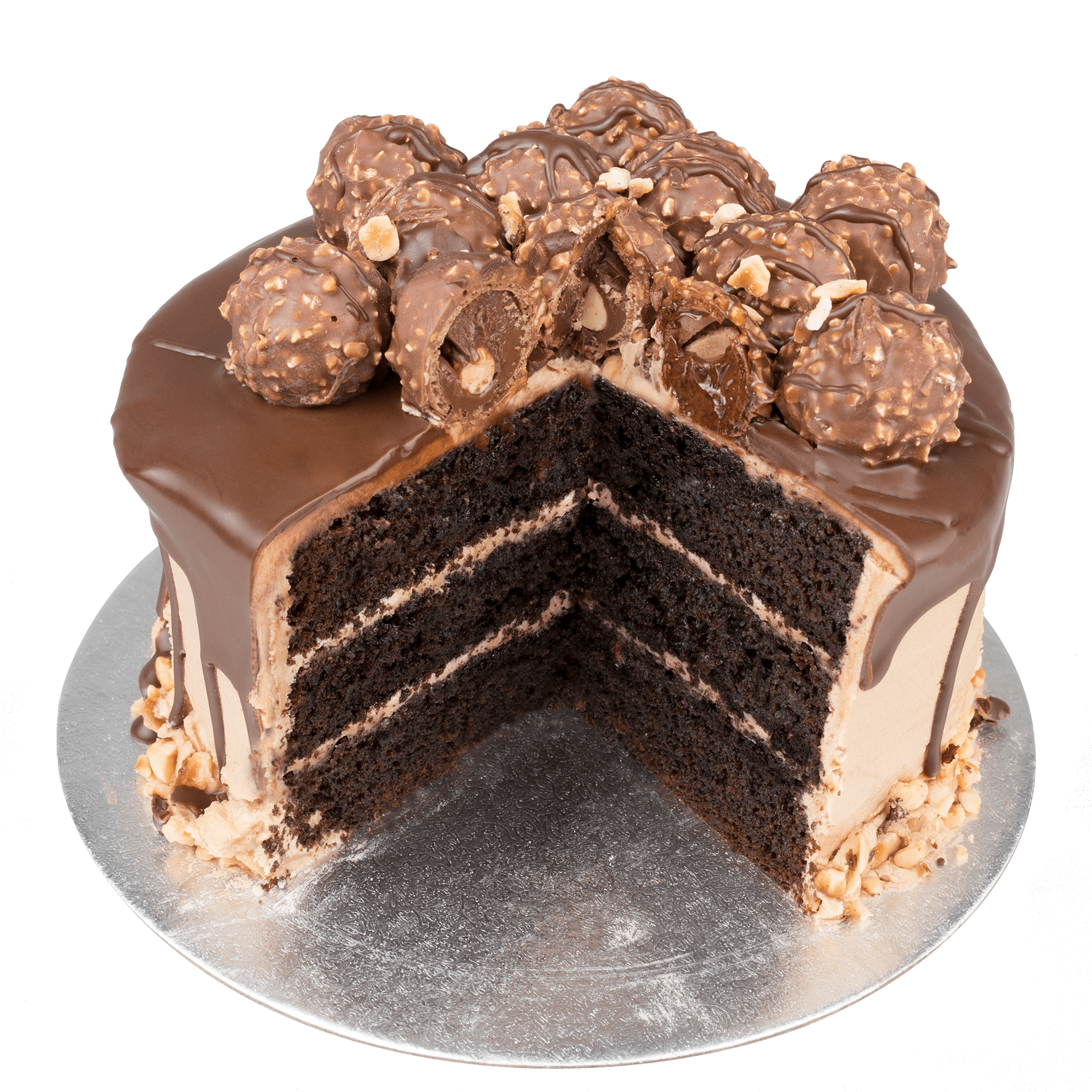 The Chocolate Hazelnut Truffle Cake