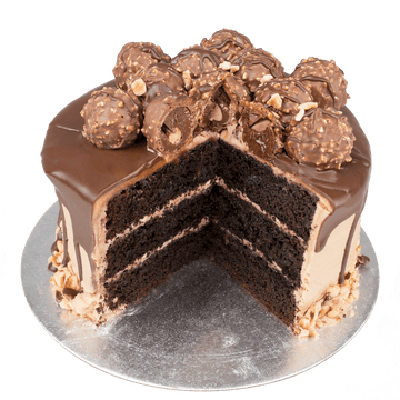 The Chocolate Hazelnut Truffle Cake