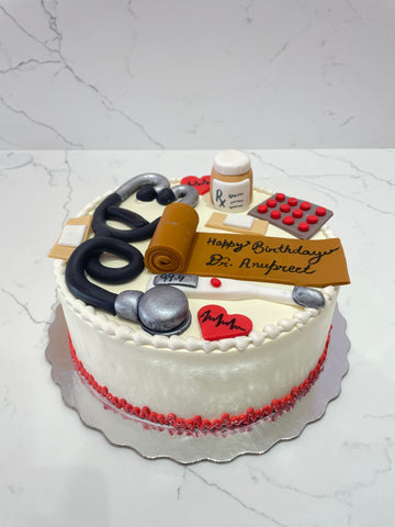 DOCTOR EQUIPMENT CREAM CAKE