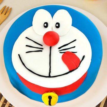 Delicious Doraemon Theme Cake