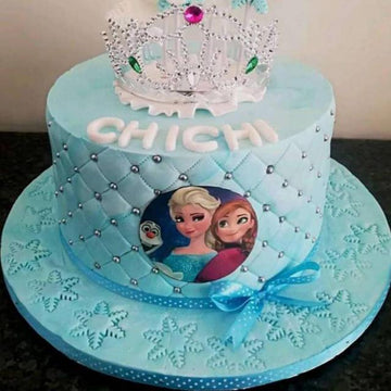 Disney Princess Frozen Elsa Theme Cake