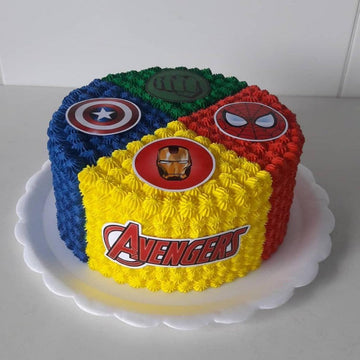 Multi Talented Spiderman Theme Cake