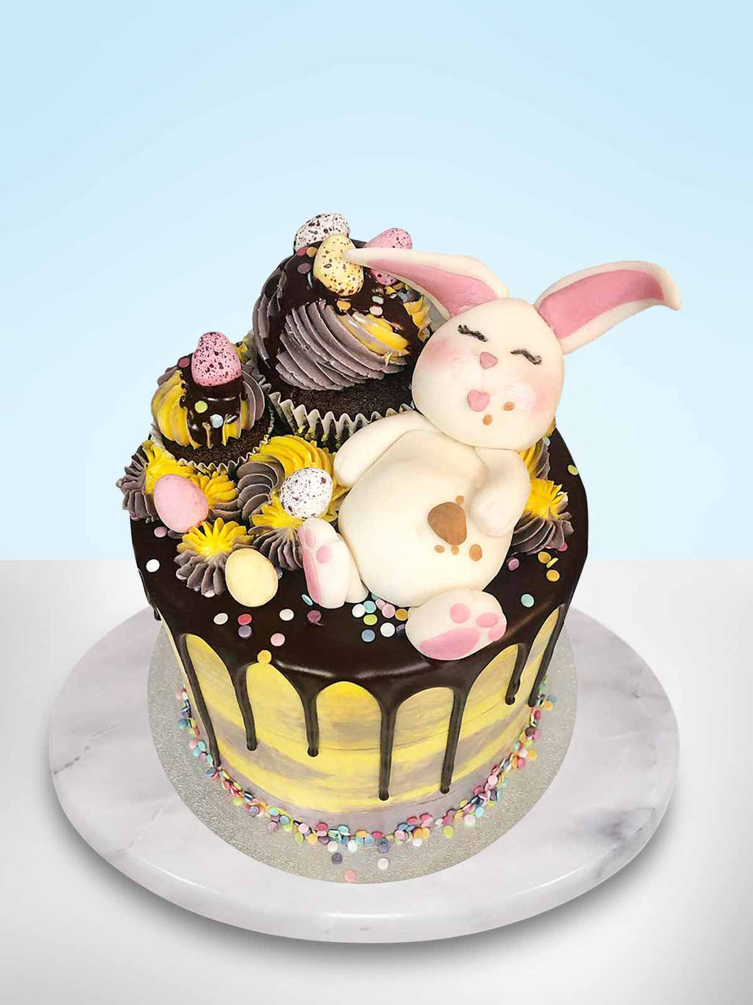 Fat Easter Bunny Cake