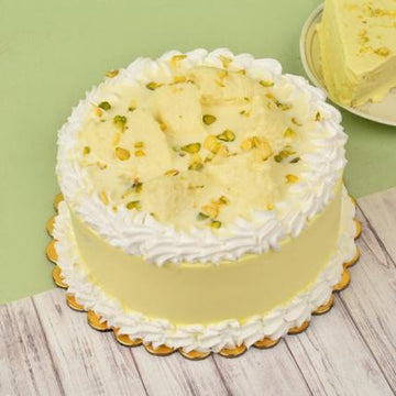 Flavorous Pista Rasmalai Cake