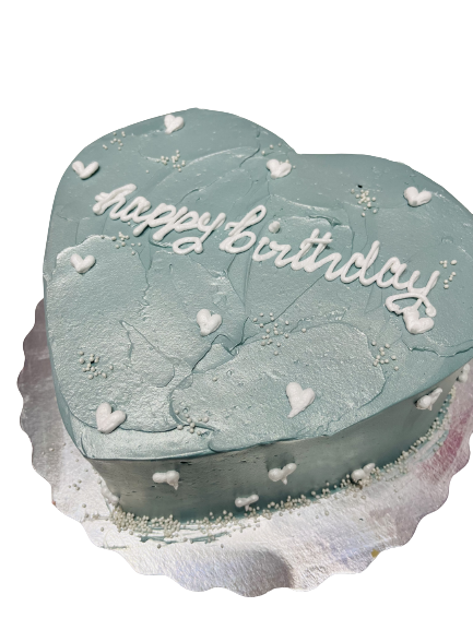 Eliza Heart Birthday Cake
