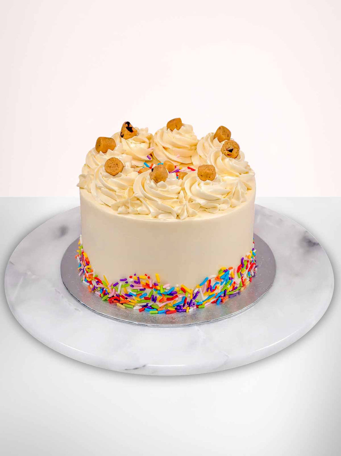 Funfetti Cookie Dough Birthday Cake