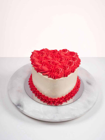 Heart Red Velvet Cake