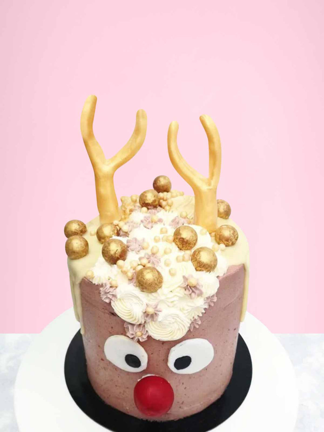 Horny Rudolf Christmas Cake