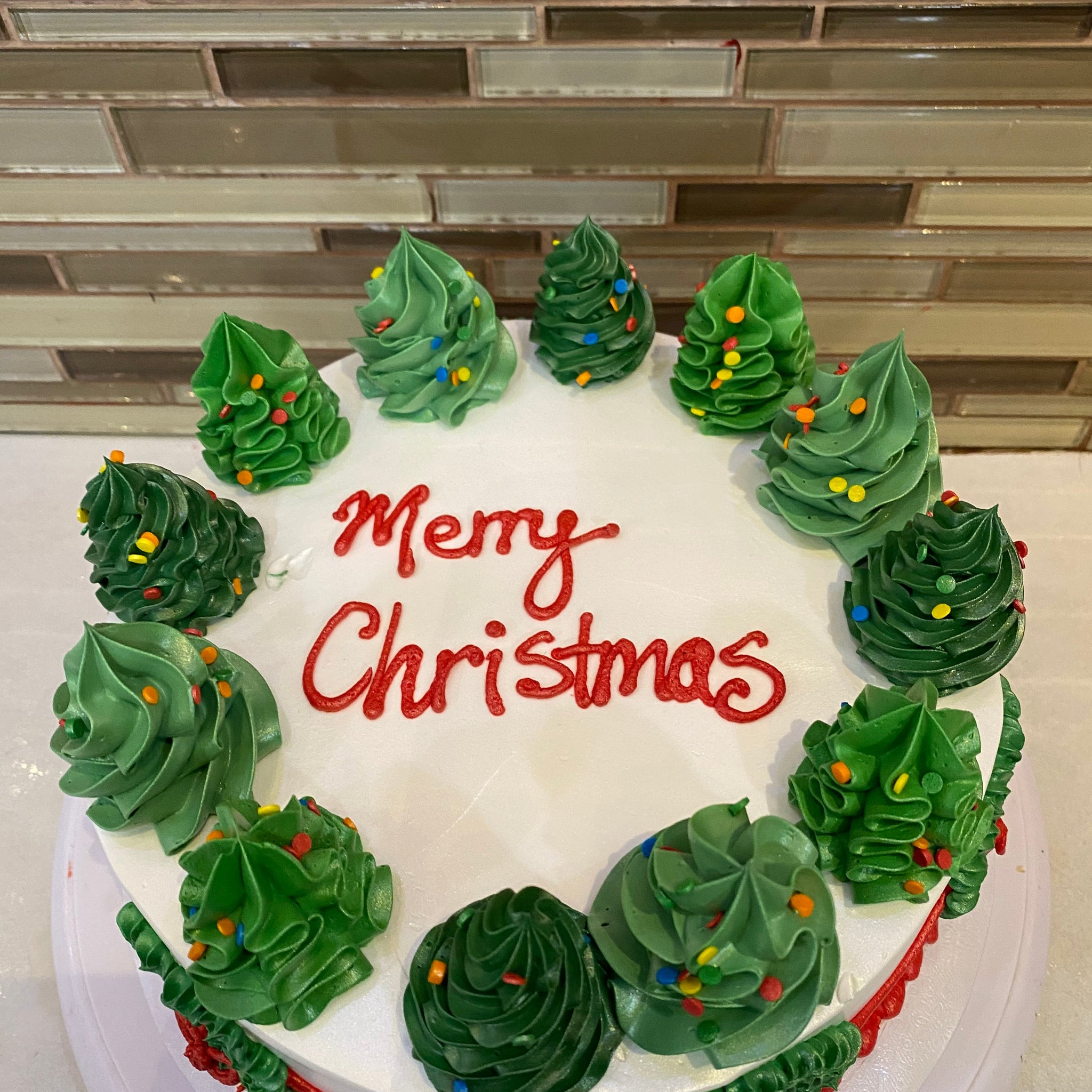 Merry christmas  Cake