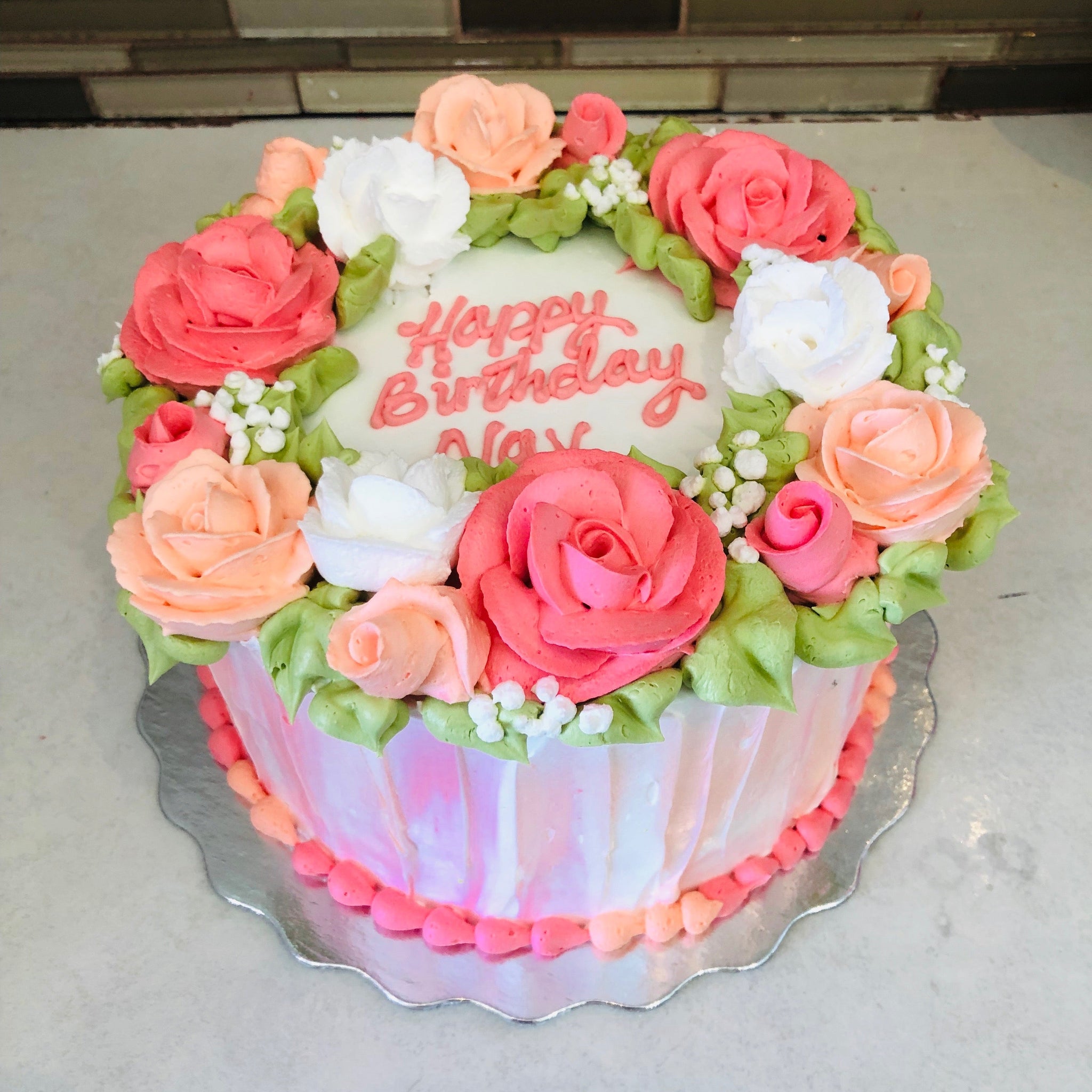 Nav Birthday cake