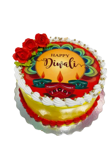 DIWALI PHOTO CAKE