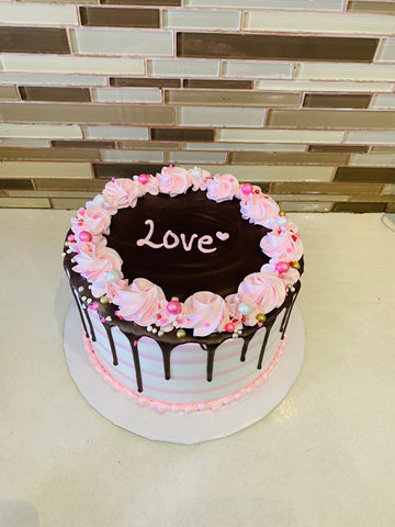 PINK VALENTINE CAKE