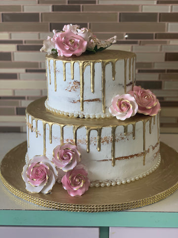 Naked Flower Cake