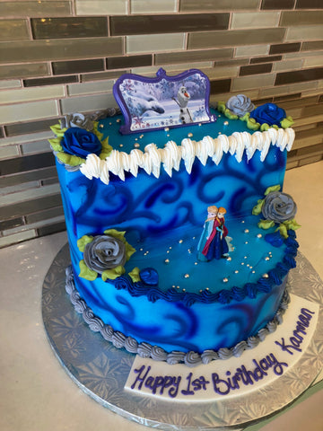 frozen  Stage cake