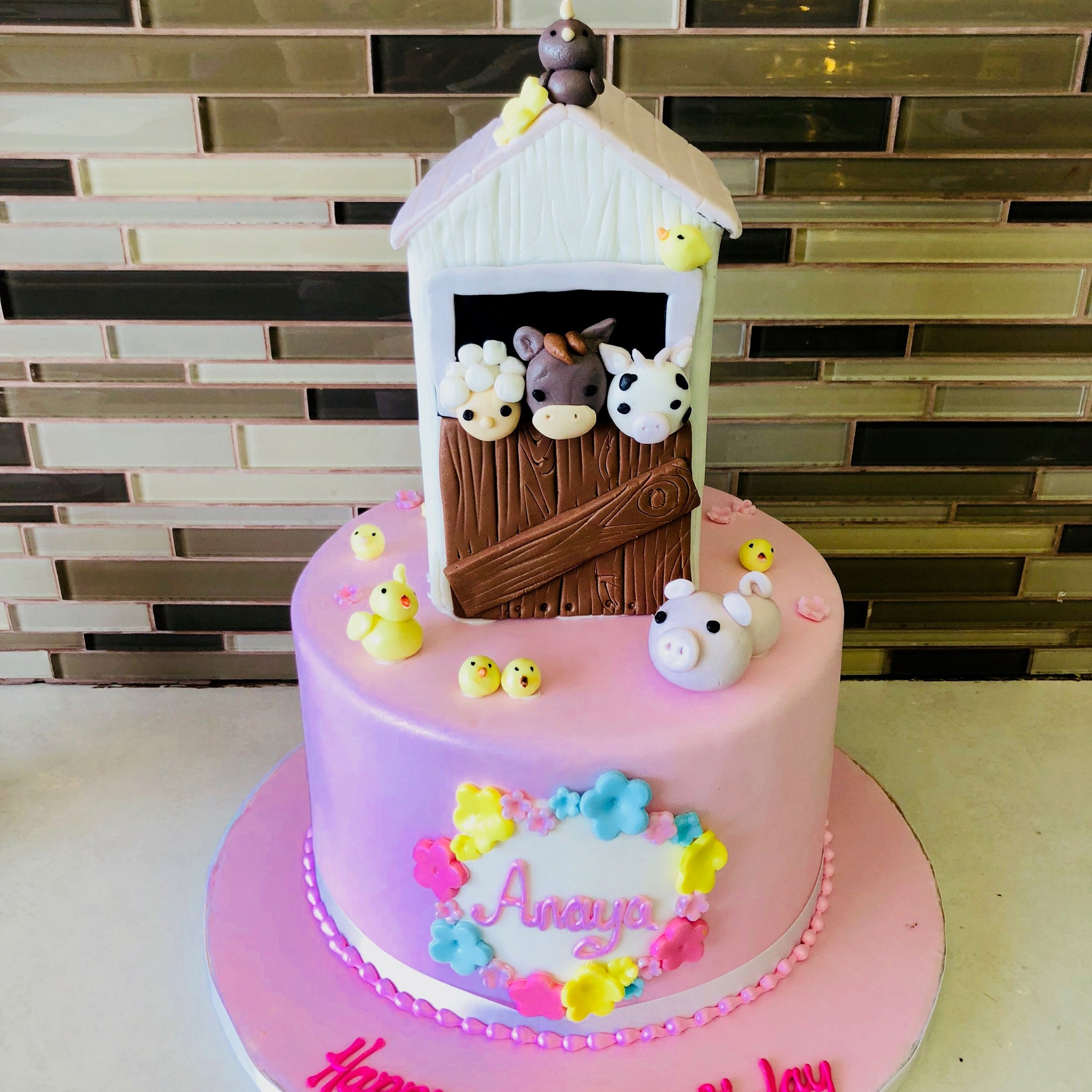 ANAYA Fondant Cake
