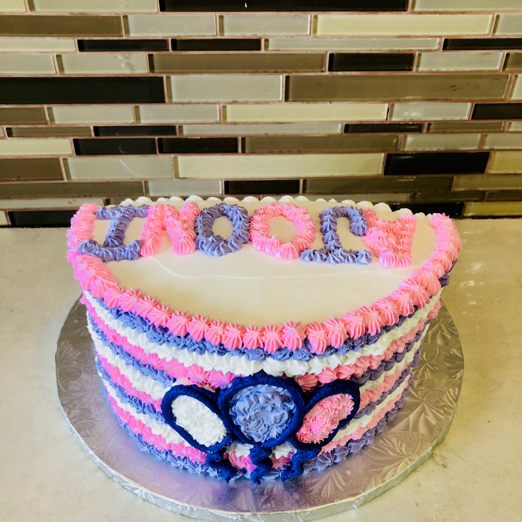 Ajooni Half Birthday cake