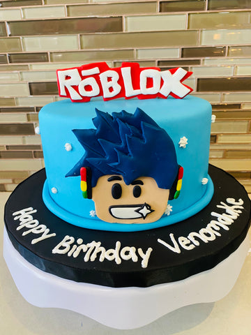 Roblox Fondant Cake