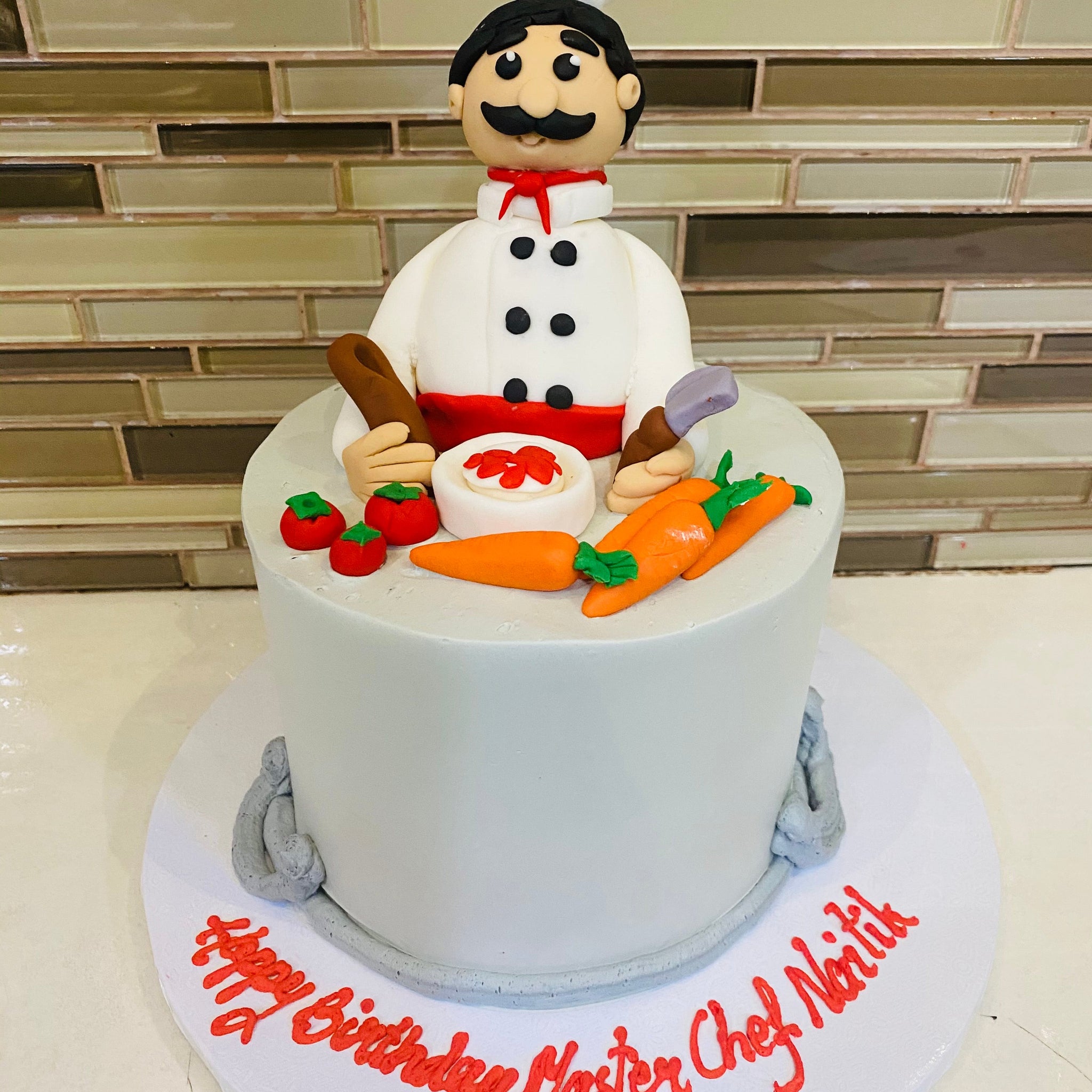 CHEF BIRTHDAY CAKE