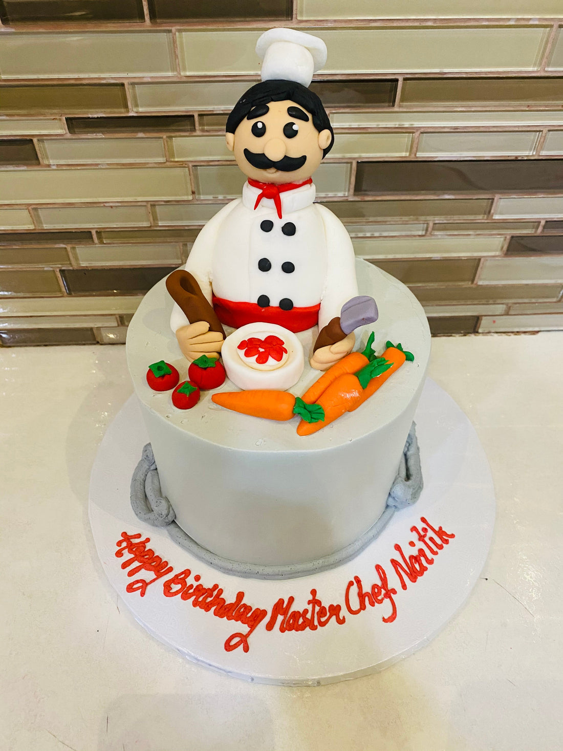 CHEF BIRTHDAY CAKE