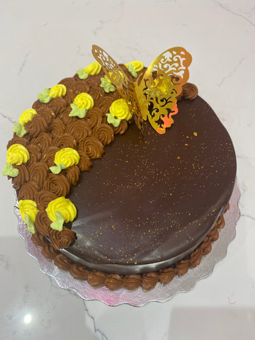 INAAYAH CHOCOLATE BUTTERFLY CAKE