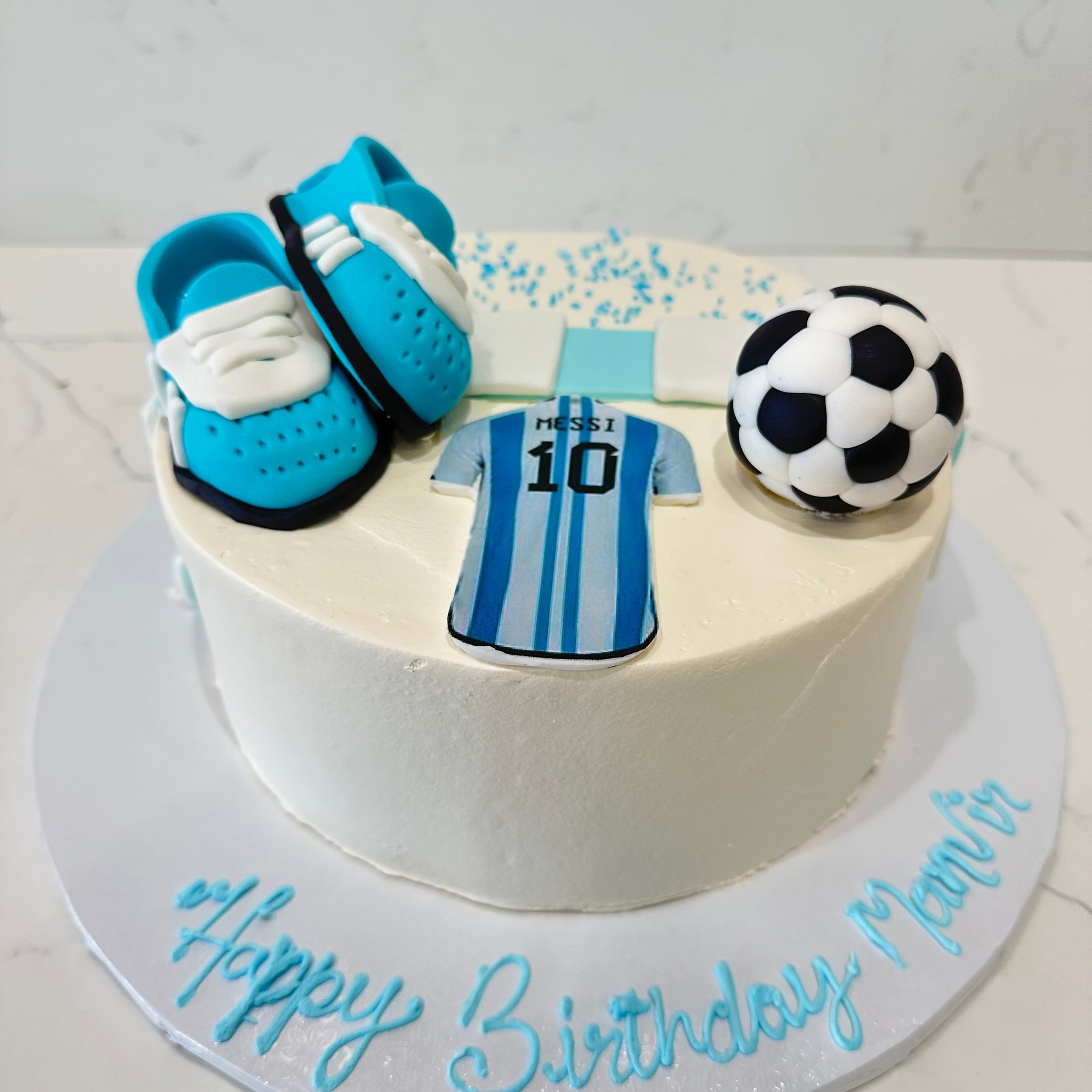 MANVIR JERSEY SOCCER CAKE