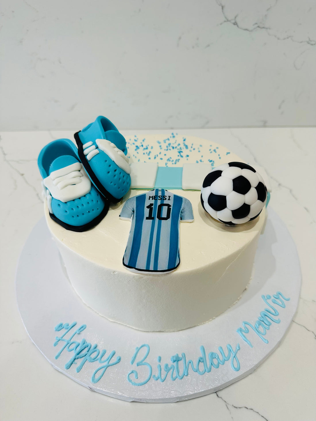 MANVIR JERSEY SOCCER CAKE