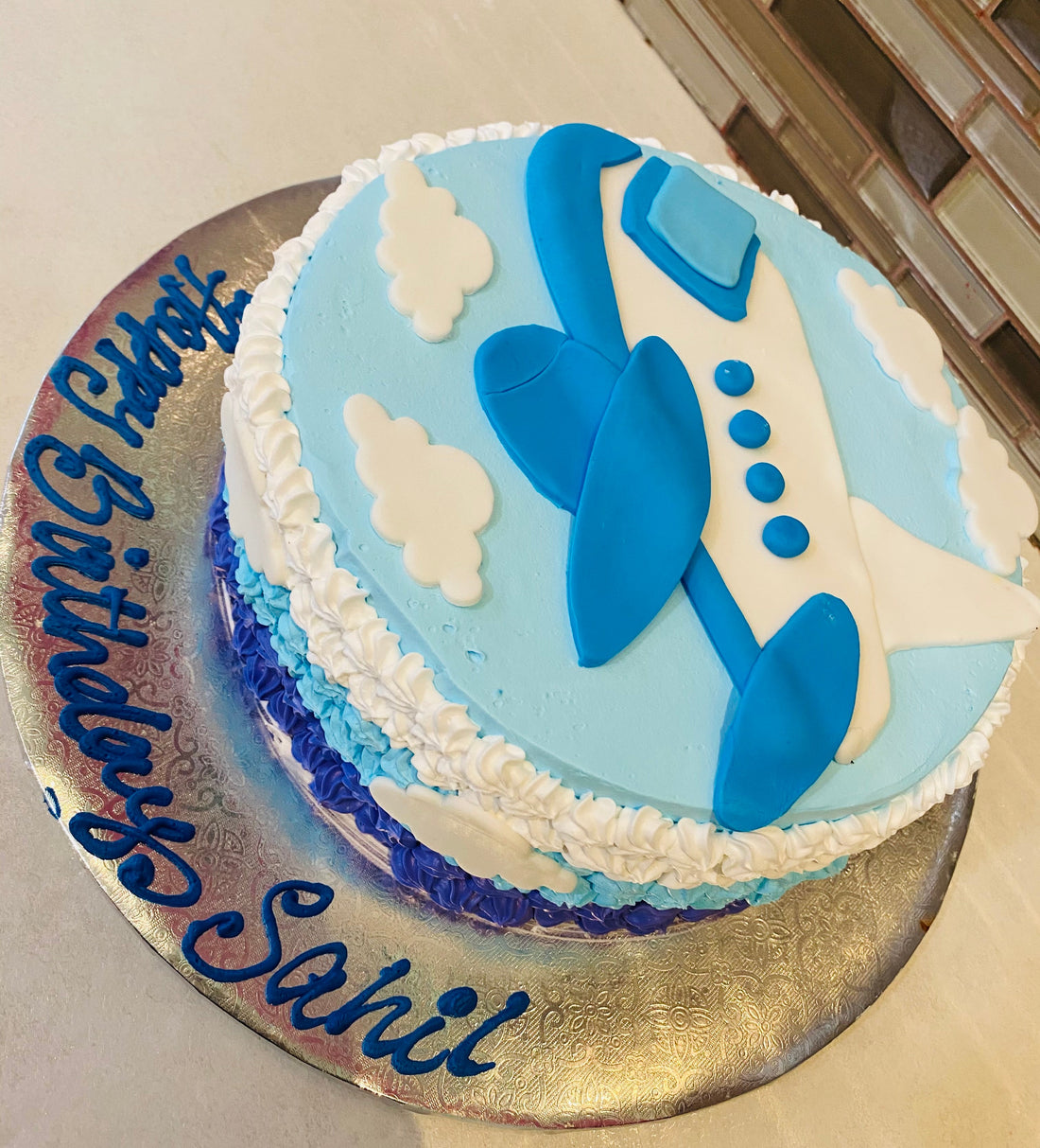 SAHIL AEROPLANE CAKE