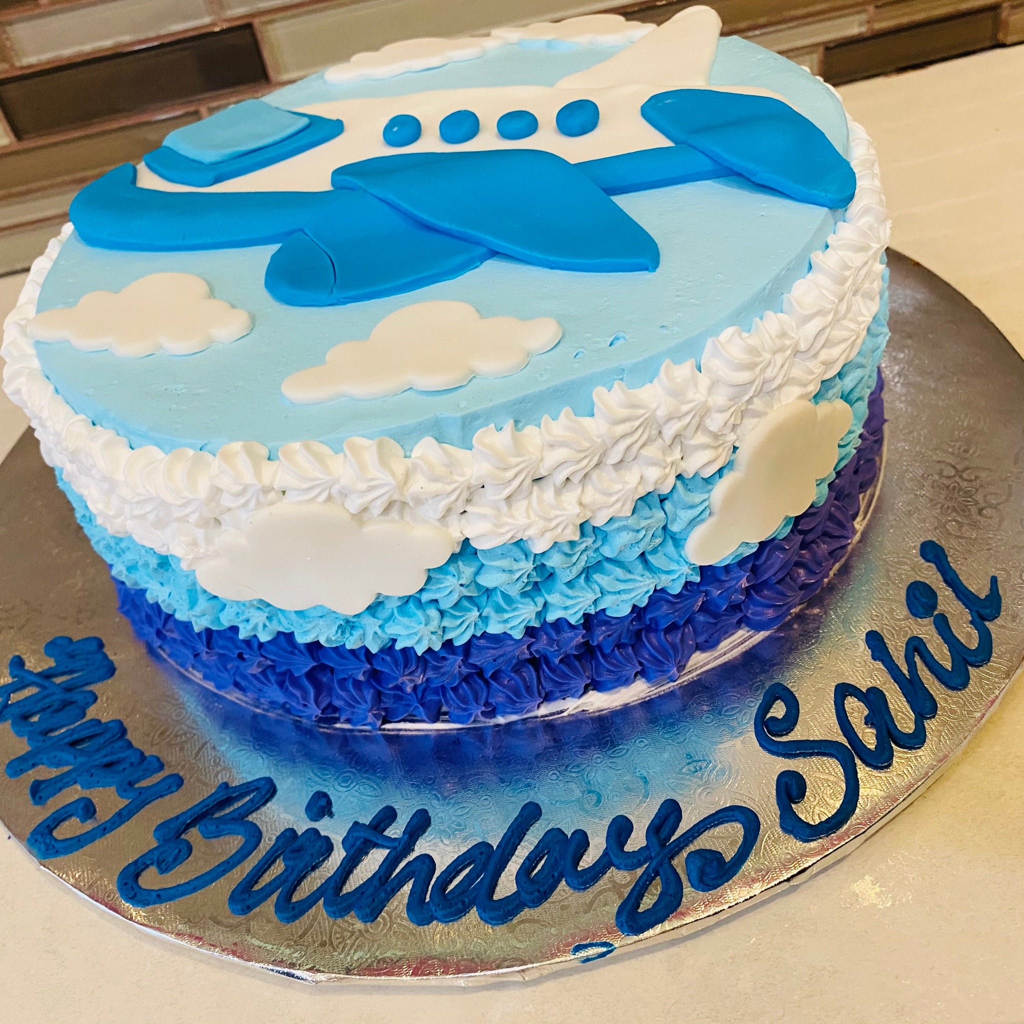 SAHIL AEROPLANE CAKE