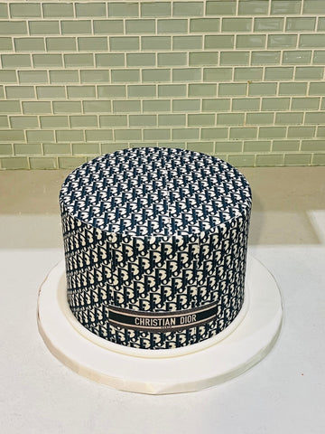 CHRISTAIN DIOR FONDANT CAKE